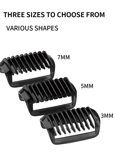 5W Household Men's Rechargeable Waterproofing Face Body Hair Trimmer 60050