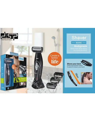 5W Household Men's Rechargeable Waterproofing Face Body Hair Trimmer 60050