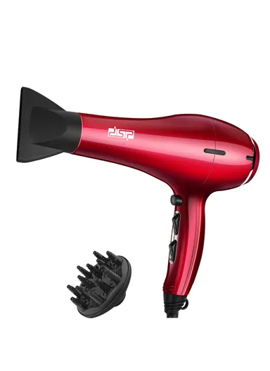 2300W Futura Hair Dryer with 2 Speeds, 2 Heat Settings &amp; Diffuser 30075 - Red
