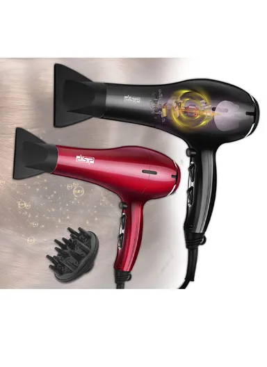 2300W Futura Hair Dryer with 2 Speeds, 2 Heat Settings &amp; Diffuser 30075 - Red