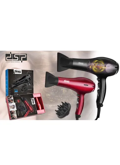 2300W Futura Hair Dryer with 2 Speeds, 2 Heat Settings &amp; Diffuser 30075 - Red