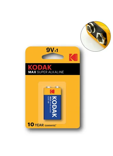 9V Max Super Alkaline Battery