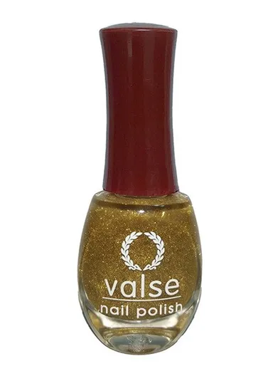  Nail Polish Gold Glitter #84