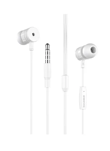 Universal Earphones with Mic 3.5mm Plug 1.2m BM31