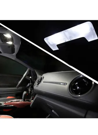 3-SMD 0.48W White LED 29mm Universal Car Interior LED Light Bulb - 10PCS