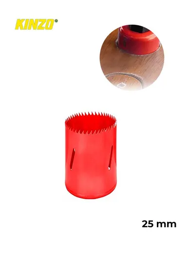 25mm Bi-Metal/HSS Multi-Purpose Hole Saw 8E0025