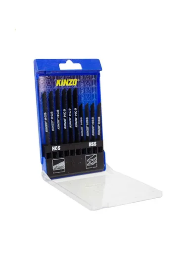 6-PCS HCS U Shank Blades + 4-PCS HSS Jigsaw Blades 22Z1080