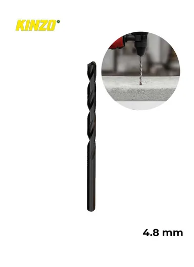 4.8mm HSS High-Speed Steel Metal Drill Bit 27DR0048