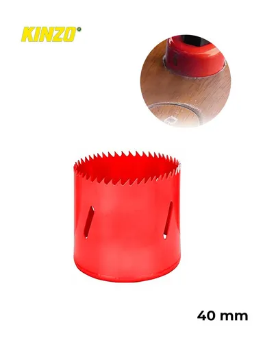 40mm Bi-Metal/HSS Multi-Purpose Hole Saw 8E0040