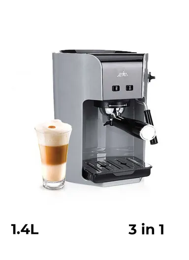 Semi-Automatic Arabic Coffee Espresso Maker Machine 3-in-1 No Capsule Needed WSD18050