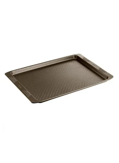 Non-Stick Carbon Steel Lacquer Easy Grip Baking Pan J1627145 (L26.5 x W36 x H3.4)cm
