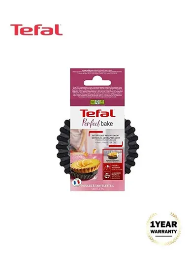 4Pcs 11cm Aluminum PerfectBake Little Tart Mold Set J5548102 