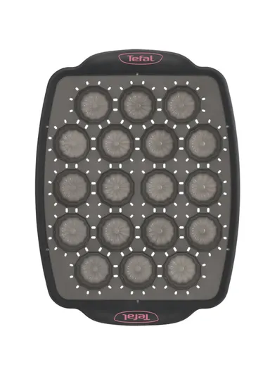 18 Mini-Fluted Canneles High-Quality Silicone CrispyBake Mold J4171214 