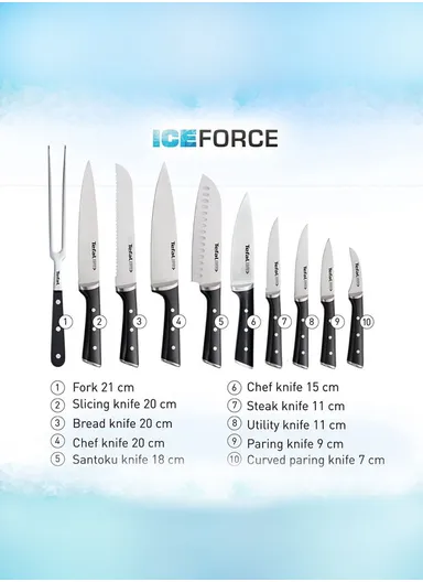 20cm Stainless Steel Ice Force Chef Knife K2320214