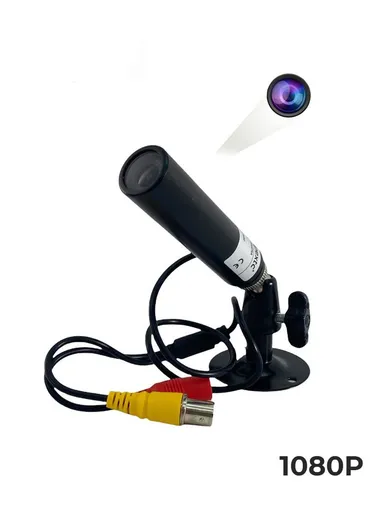 Snipextc Mini CCTV Camera FSS-63 AHD Color 1080P With A Stand 