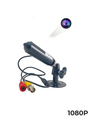 Snipextc Mini CCTV Camera FSS-65 AHD Color 1080P With A Stand 