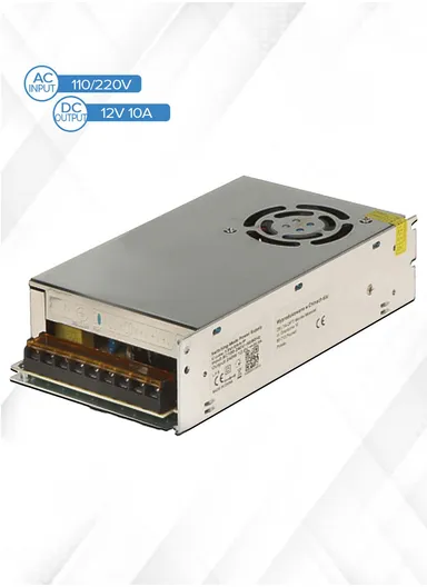 240W Power Supply Adapter AC 110/ 220V To DC 12Volt 20Amp For CCTV Camera Lighting Project