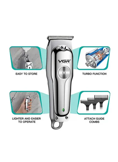 5W 600mAh Rechargeable LED Indicator Light Professional Hair Trimmer V-071