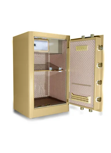 42x36x60cm 70KG Anti-Theft Fireproof Digital Heavy Duty Steel Built-in LED Display &amp; 6-Locking Bolts Safe Box
