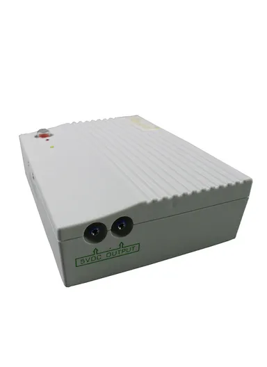 12.5W 5V Built-In Solar Controller DC Uninterruptible Power Supply With 2 Ports Output DC5V Battery 18000mAH/3.7V-White  