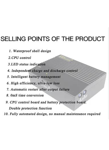 12.5W 5V Built-In Solar Controller DC Uninterruptible Power Supply With 2 Ports Output DC5V Battery 18000mAH/3.7V-White  