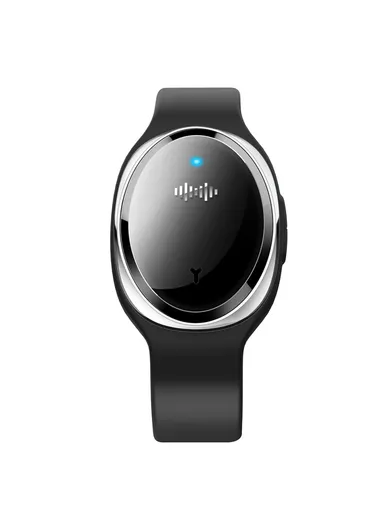 Outdoor Anti-mosquito Wristband, Ultrasonic Mosquito Repellent Bracelet M18 - Black