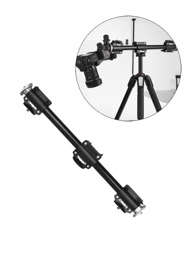 Adjustable Aluminum Alloy Overhead Photography Tripod Stand (L59.8 x W5.8)cm 