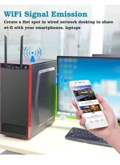 1200Mbps 2.4G/5G USB3.0 Dual-band WiFi Adapter WiFi Receiver