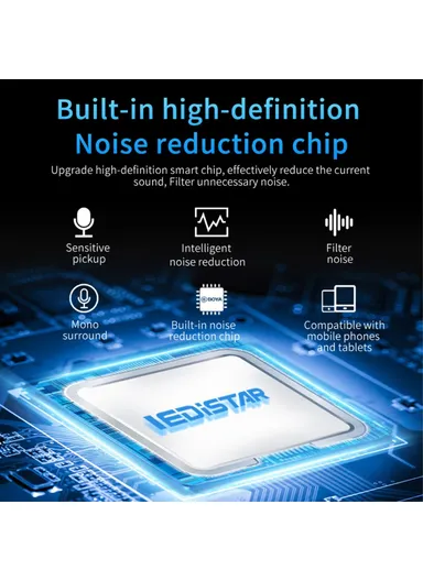 3.5mm Microphone Mini Mobile Phone Microphone Live Recording Interview Mic MD-3