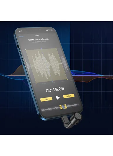 3.5mm Microphone Mini Mobile Phone Microphone Live Recording Interview Mic MD-3