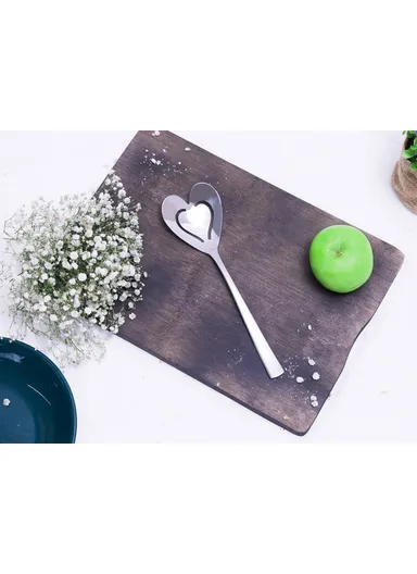 Canan Mirror Finish Service Spoon 3 / 236 mm  - Silver