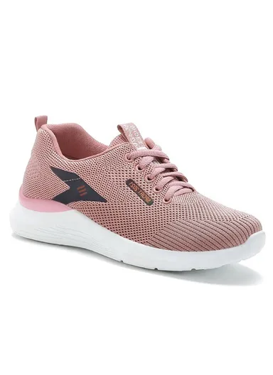 Pink Sports &amp; Daily Walking Shoes For Women Sneakers