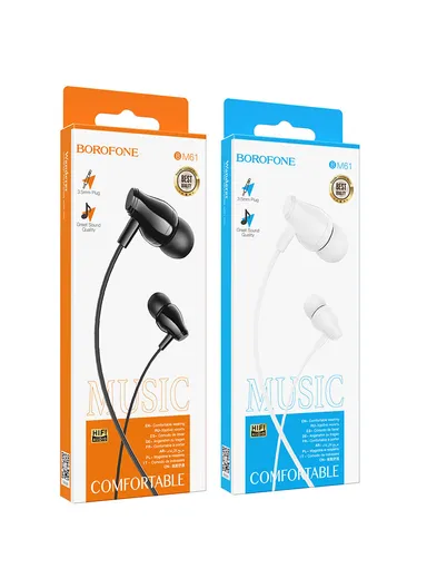 BM61 3.5mm Plug In-Ear Wired Single Button Control