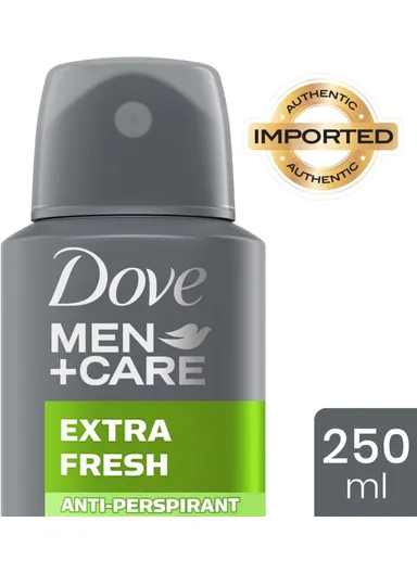 Extra Fresh Deodorant 1/4 Moisturiser Technology 48H Powerful Protection With Anti- Perspirant/ Anti- Transparent 250ML For Men