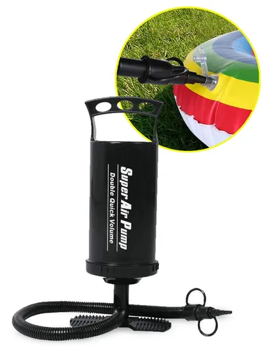 Hand Air Pump With 3 Tips 29P390 (D9 x H36)cm