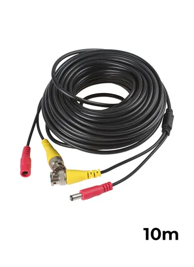 CCTV Cable With BNC &amp; DC - 10m