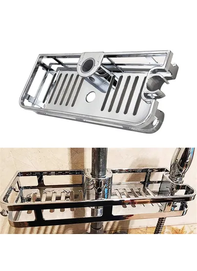 Removable Bathroom Shower Shelf Storage Tray 