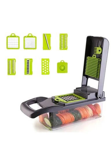 11-In-1 1.2L Container Multifunction Vegetable &amp; Fruit Cutter