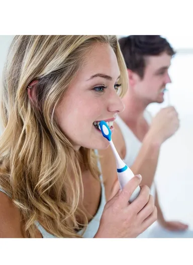  2W Rechargeable Sonic Toothbrush With 2 Heads