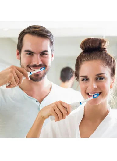  2W Rechargeable Sonic Toothbrush With 2 Heads