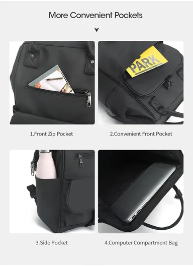 Women Baby Casual Diaper Backpack T-B3184 (W25 x D16 x H38)cm