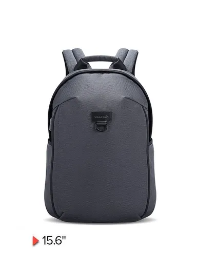 15.6-Inch Laptop Bike Backpack With TSA Lock &amp; RFID Anti-Theft Pocket - Gray