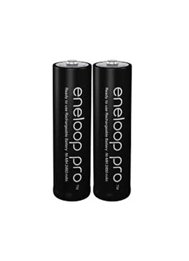2 Pcs 950mAh 1.2V Eneloop Pro AAA Rechargeable Batteries BK-4HCCA