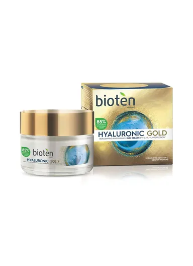 Hyaluronic Gold Day Cream With Hyaluronic Booster &amp; Golden Proteins 50ml