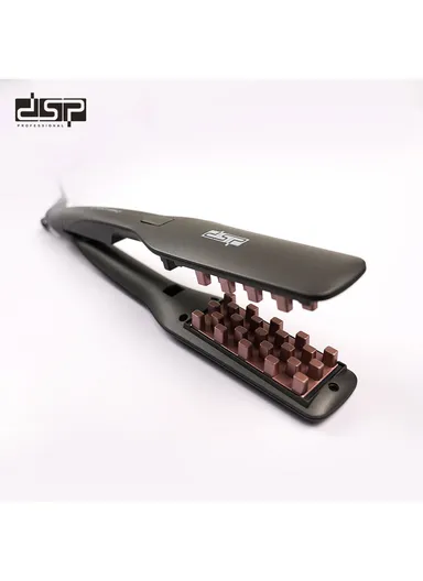58W Digital Display Hair Fluffer &amp; Straightener Adjustable Heats With Two Bottles of Nut Oil 10244A