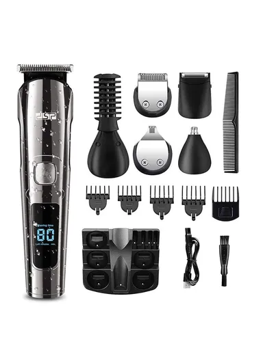 5W 11-In-1 Rechargeable Multi-Functional Digital Display All Over Body Hair Trimmer With 2 Speeds 90350