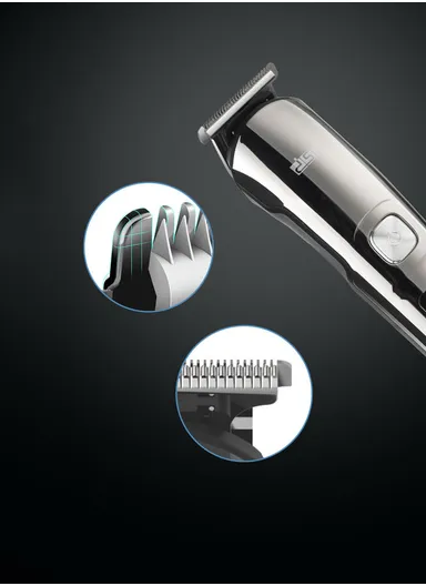5W 11-In-1 Rechargeable Multi-Functional Digital Display All Over Body Hair Trimmer With 2 Speeds 90350