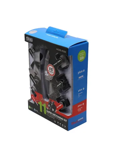 5W 11-In-1 Rechargeable Multi-Functional Digital Display All Over Body Hair Trimmer With 2 Speeds 90350