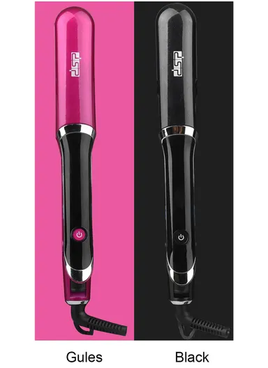 50W Professional Hair Straightener with LED Display &amp; Adjustable Temperature 10083- Blue