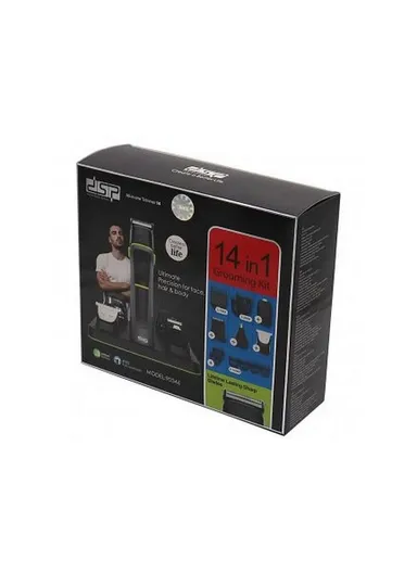 5W 7000rpm 14-In-1 Waterproof Rechargeable Professional Multi-Purpose Hair Trimmer Kit 90346